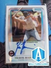 2011 Bowman Draft Chrome Prospects Refractor /500 Travis Harrison #BCAP-TH Auto