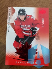 2021-22 Upper Deck Team Canada Juniors PHILIP TOMASINO #12 Exclusives 175/250