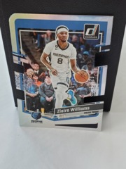 2023-24 Panini Donruss Ziaire Williams #55 Silver Press Proof Die Cut 62/75 GRIZZLIES