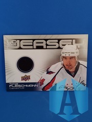 TOMAS FLEISCHMANN 2010-11 UPPER DECK CAPITALS UD GAME USED JERSEY GJ-TF