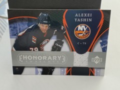 2007-08 Upper Deck Trilogy Honorary Swatches Alexei Yashin #HS-AY Jersey