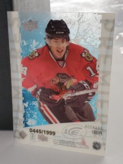 2010-11 Upper Deck Ice Premieres Acetate #70 Brandon Pirri 0445/1999 Blackhawks
