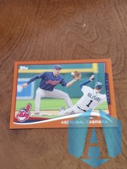 2014 Topps Orange Parallel Asdrubal Cabrera #559