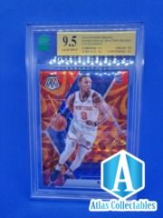 2019-20 Panini Mosaic Mosaic Orange Reactive #229 RJ Barrett MNT 9.5 GRADED