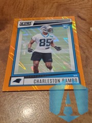 2022 Panini Score Orange Lava 465/599 Rookie #398 Charleston Rambo