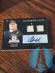 2005 Donruss Diamond Cuts Craig Wilson #DC-12 Dual Bats Auto 026/100 Pittsburg