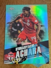 2022 Topps Chrome MLS Aqua 102/299 Ifunanyachi Achara #96 Toronto