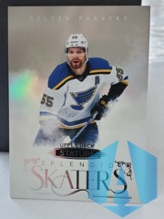 2022-23 Upper Deck Stature Splendid Skaters Colton Parayko #SS-10 Blues