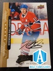 2018-19 MVP brendan gallagher 187 /150 GOLD