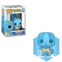 Pop! Games Pokémon Squirtle Vinyl Figure #504 Factory Sealed