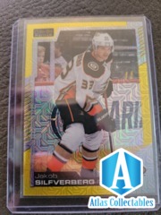 2020-21 O-Pee-Chee OPC Platinum #52 Jakob SILFVERBERG Yellow Trax /249