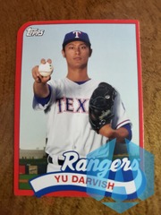 YU DARVISH 2014 Topps Update Baseball 1989 Mini Die-Cut Card #TM-YD Rangers