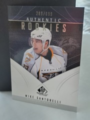 2009-10 SP Game Used Edition Authentic Rookies 289/699 Mike Santorelli #127