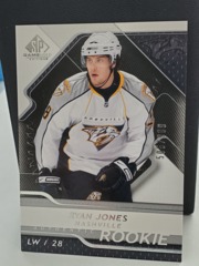 2008-09 SP Game Used Edition Authentic Rookie 505/999 Ryan Jones #161