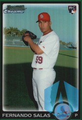 2010 Bowman Draft Chrome Refractor Fernando Salas #BDP39 Rookie