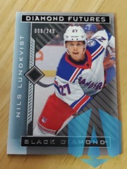 2021-22 Upper Deck Black Diamond Futures 008/249 Nils Lundkvist #BDF-NL Rookie RC