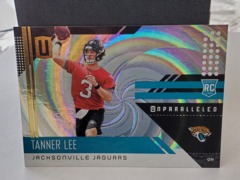 2018 Panini Unparalleled Rookie Whirl 022/100 Tanner Lee #278 RC Jaguars