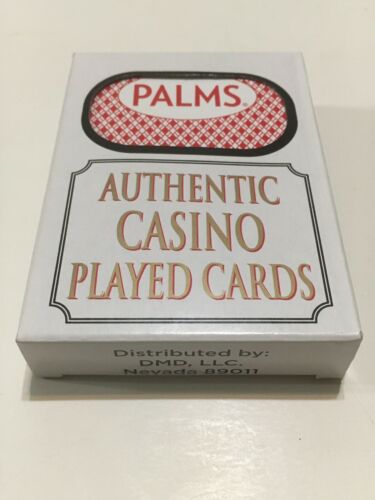 Authentic Casino Playing Cards Retired
