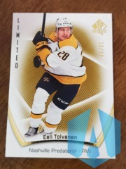 2021-22 Upper Deck SP Authentic Eeli Tolvanen #8 Limited Gold 10/99 Predators
