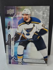 2021-22 Upper Deck Premier 237/299 Colton Parayko #75 St. Louis Blues