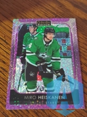 2021-22 O-Pee-Chee Platinum Miro Heiskanen #140 Violet Pixels 204/299