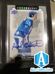 2019-20 Upper Deck Chronology Vol II Autograph Auto Real Cloutier Nordiques