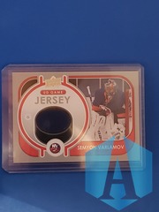 2021-22 Upper Deck Series 1 UD Game Jersey Semyon Varlamov #GJ-SV