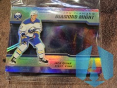 Jack Quinn 2022-23 Upperdeck Black Diamond Diamond Might /99 DM-JQ