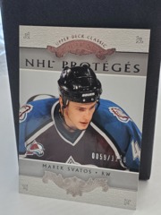 2003-04 Upper Deck Classic Portraits #186 Marek Svatos Rookie 0059/1150 Avalanche