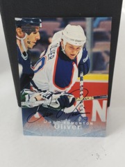 1995-96 Upper Deck Be a Player Auto David Oliver #S64 Edmonton