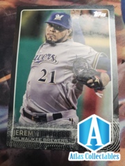2015 Topps Update Black /64 Jeremy Jeffress #US47
