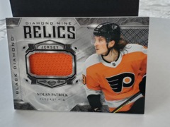 2019-20 Upper Deck Black Diamond Diamond Mine Relics Nolan Patrick #DM-NP
