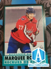 2020-21 UD Series 2 Marquee Rookies Black 639 Alexander Alexeyev /100