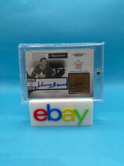 2011 Panini Dominion Johnny Bower Auto #4 Stickside Signatures /50 Good Condition!