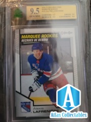 20-21 UD Marquee Rookies #650 Alexis Lafreniere MNT 9.5 GRADED