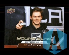 2020-21 Upper Deck Canvas #C117 Mikey Anderson YG