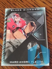 2021-22 Upper Deck Black Diamond 283/349 Marc-Andre Fleury #BDB-MF