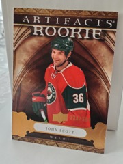 2009-10 Upper Deck Artifacts Rookie 338/999 John Scott #160 Wild