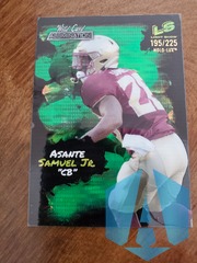 2021 Wild Card Alumination Light Show Holo Lux Green Asante Samuel Jr #LS39 195/225