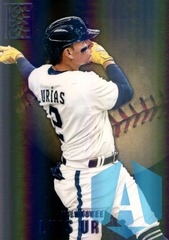 2022 Panini Capstone Blue #49 Luis Urias - Milwaukee Brewers