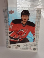 2010-11 Upper Deck Ice Premieres #98 Jacob Josefson 323/499 New Jersey