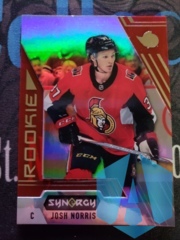 2020-21 Upper Deck Synergy Rookie Red Josh Norris #129 Ottawa Senators RC