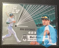 2021 Panini Mosaic Big Fly #BF11 Matt Olson Oakland Athletics