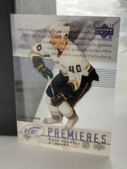 2007-08 Upper Deck Ice Premieres Kent Huskins #117 Acetate 0391/1999 Ducks
