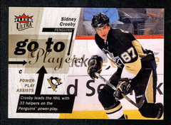 2009-10 Fleer Ultra Go To Players #GT4 Sidney Crosby Penguins