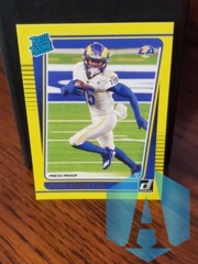2021 Panini Donruss Yellow Press Proof Rated Tutu Atwell #272  Rookie RC