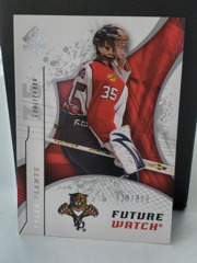 2008-09 SP Authentic Future Watch 929/999 Tyler Plante #213 Rookie RC Panthers