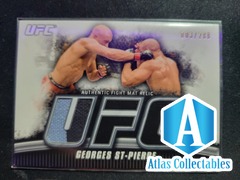 George St-Pierre Topps Knockout UFC Relic Fight Mat MR-GSP 2010 /299