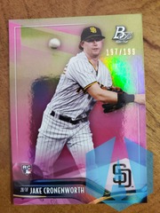2021 Bowman Platinum Pink 197/199 Jake Cronenworth #89 Rookie