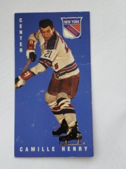 1994 Parkhurst Tall Boys #107 Camille Henry Rangers *creased see pic*